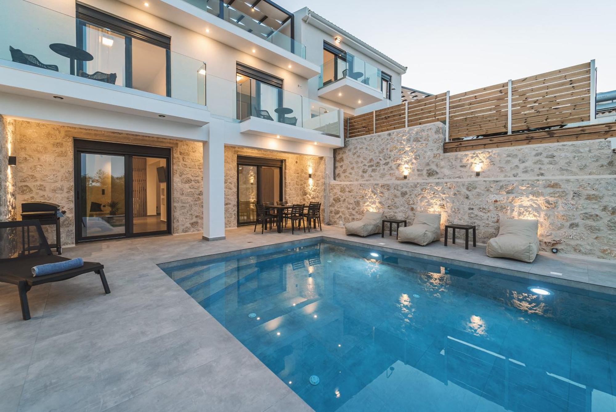 Nemesis Luxury Villas Apólpena Kültér fotó